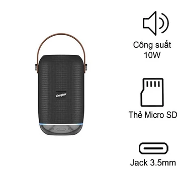 Loa Bluetooth Energizer kèm sạc dự phòng BTS103