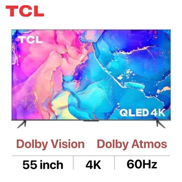 Google Tivi QLED TCL 4K 55 inch 55Q636