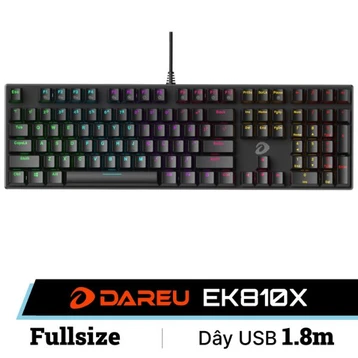 Bàn phím cơ có dây Dareu EK810X Multi Led