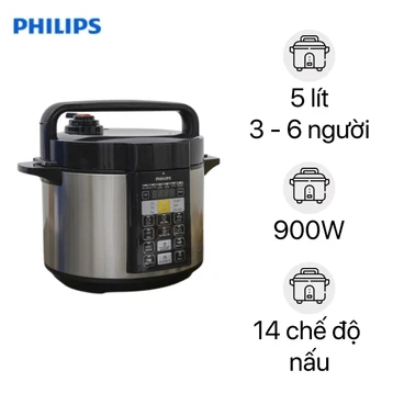 Nồi áp suất điện Philips HD2136/66 5L