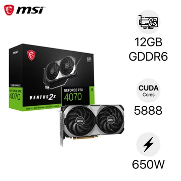 Card màn hình MSI GeForce RTX 4070 Ventus 2X E 12G OC