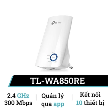 Bộ mở rộng sóng Wifi TP-Link tốc độ 300Mbps TL-WA850RE