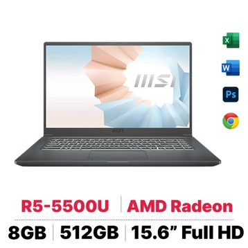 Laptop MSI Modern 15 A5M 238VN - Cũ - Trầy Xước