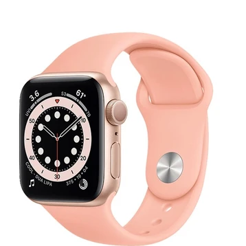 Apple Watch Series 6 44mm GPS Viền Nhôm Dây Cao Su Đổi bảo hành