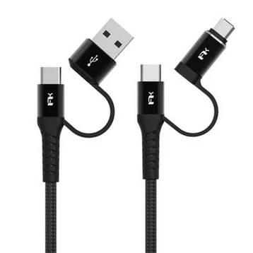 Cáp sạc nhanh Android Multi Plug Feeltek 2m