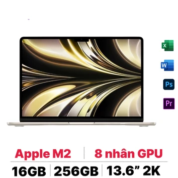 Apple Macbook Air M2 2022 16GB 256GB - Cũ Trầy Xước