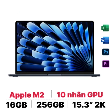 MacBook Air 15 inch M2 2023 16GB 256GB - Cũ Đẹp