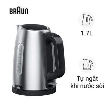 Ấm đun siêu tốc Braun WK1500BK