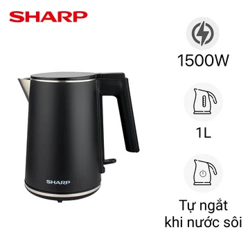 Ấm đun siêu tốc Sharp EKJ-10DVPS-BK