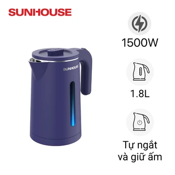 Ấm siêu tốc 2 lớp Sunhouse SHD1355