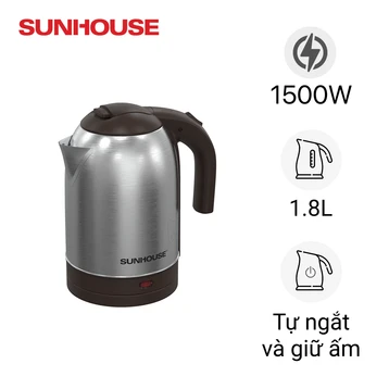 Ấm siêu tốc Inox Sunhouse SHD1185
