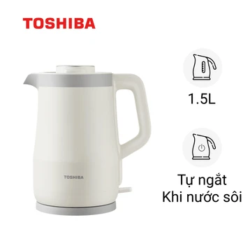 Ấm siêu tốc chống tràn Toshiba KT-15DRTVN(W)