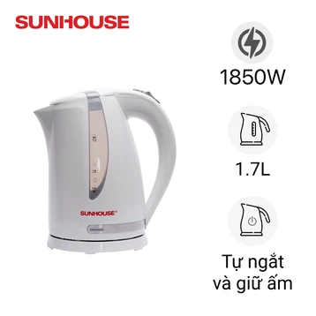 Ấm siêu tốc nhựa Sunhouse SHD1300