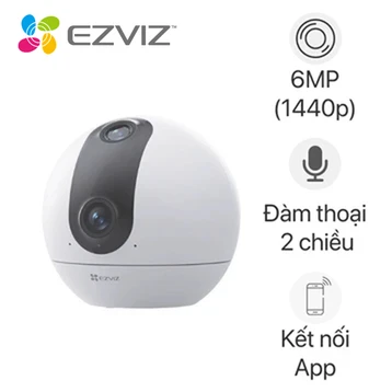 Camera IP 360 độ 6MP Ezviz C60P Dual