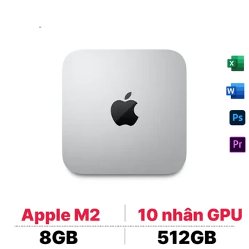 Mac mini M2 2023 (8 CPU - 10 GPU - 8GB - 512GB) - Đã Kích Hoạt