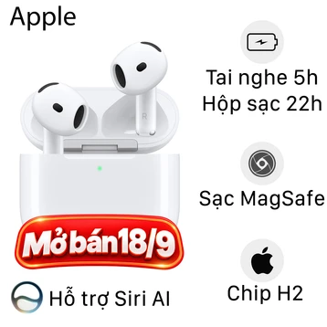 Tai nghe Bluetooth Apple AirPods 5 2026 Sạc Không Dây (MKFT4)