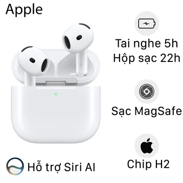 Tai nghe Bluetooth Apple AirPods 5 2026 Sạc Không Dây (MKFT4)