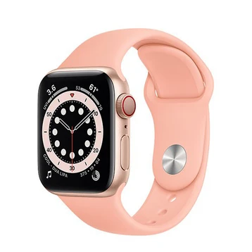 Apple Watch Series 6 40mm 4G Viền Nhôm Dây Cao Su - Cũ Xước Cấn