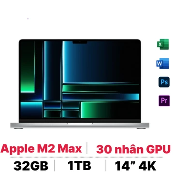 Macbook Pro 14 inch M2 Max 2023 (12 CPU - 30 GPU - 32GB - 1TB)