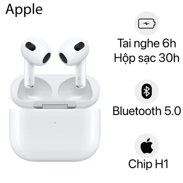  Tai nghe Bluetooth Apple AirPods 3 2022 sạc có dây | Chính hãng - Đã Kích Hoạt
