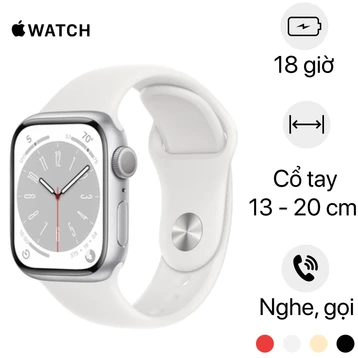 Apple Watch Series 8 41mm GPS viền nhôm - Cũ Xước Cấn