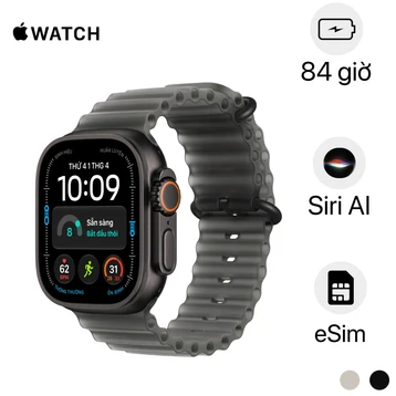 Apple Watch Ultra 4 49mm (5G) Viền Titan Dây Ocean