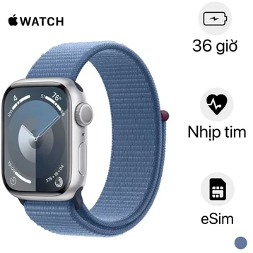 Apple Watch Series 9 41mm (4G) viền nhôm dây vải | Chính hãng Apple Việt Nam
