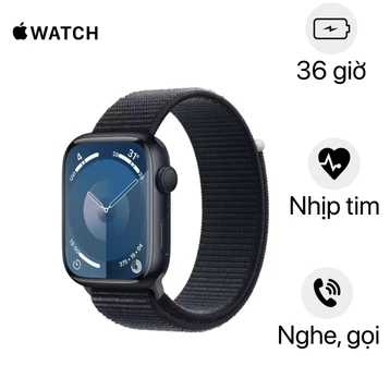 Apple Watch Series 9 45mm (GPS) viền nhôm dây vải - Cũ Đẹp