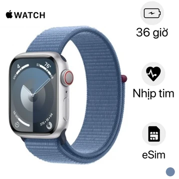 Apple Watch Series 9 45mm (4G) viền nhôm dây vải | Chính hãng Apple Việt Nam