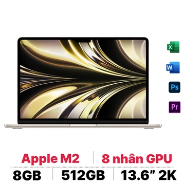 Apple Macbook Air M2 2022 8GB 512GB I Chính hãng Apple Việt Nam