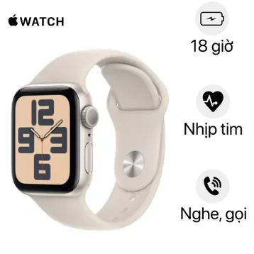 Apple Watch SE 2023 2 44mm (GPS) viền nhôm | Chính hãng Apple Việt Nam