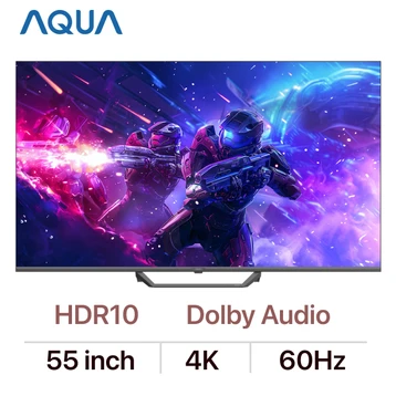 Google Tivi AQUA QLED 4K 55 inch AQT55S80EUX