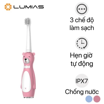 Bàn chải điện cho trẻ em 6-12 tuổi Lumias SET-800KB, SET-800KP
