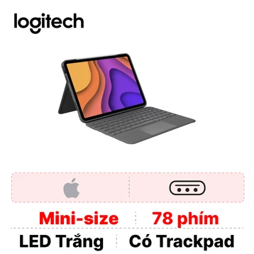 Bàn phím + Bao da iPad Air 11 (M2/M3/M4) Logitech Folio Touch