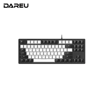 Bàn phím cơ có dây Dareu EK87 V2 Multi Led White x Black