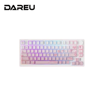 Bàn phím cơ Dareu EK75 Pro Sakura Pink RGB