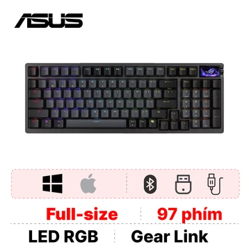Bàn phím gaming Asus Rog Azoth 96 HE