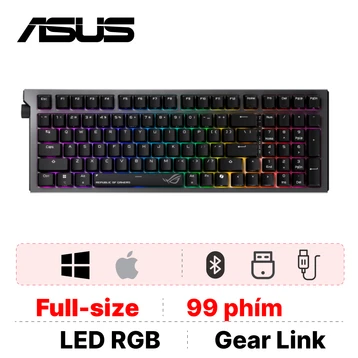 Bàn phím gaming Asus Morph 96 Wireless