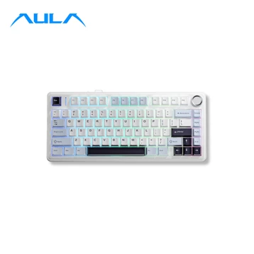 Bàn phím không dây Aula F75 Glacier Blue