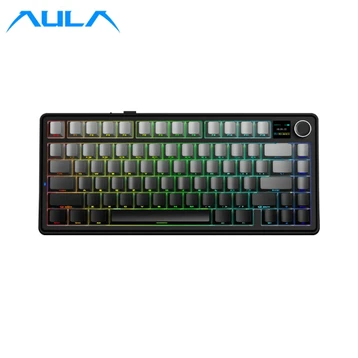 Bàn phím không dây Aula F75 Max Đen Gradient