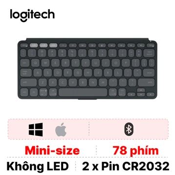 Bàn phím không dây Bluetooth Logitech Keys-To-Go 2