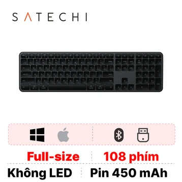 Bàn phím không dây Satechi Slim EX3 full size