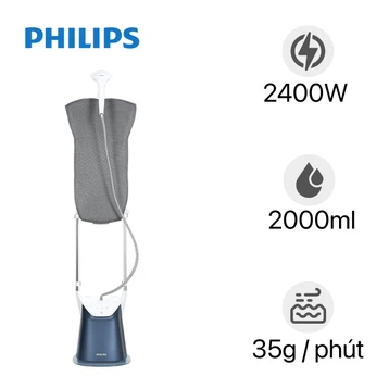 Bàn ủi hơi nước đứng Philips GC625/29 2400W