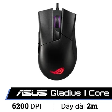 Chuộ tcó dây Gaming Asus Gladius II Core