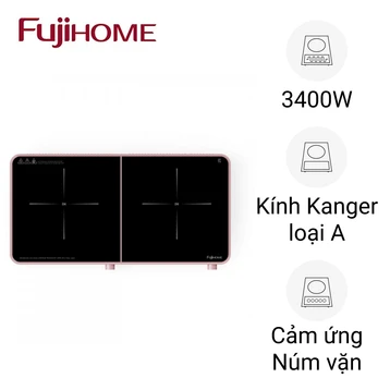 Bếp từ đôi FujiHome IC2602P