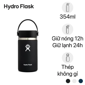 Bình giữ nhiệt Hydro Flask Wide Flex Cap 354ml W12BTS