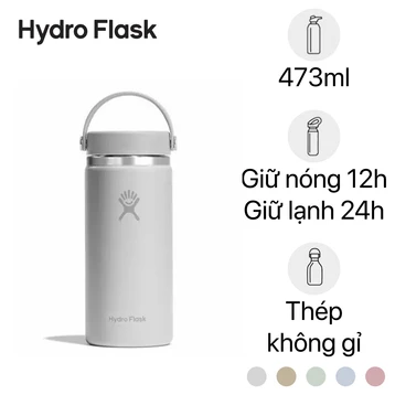 Bình giữ nhiệt Hydro Flask Wide Flex Cap 473ml W16CTS