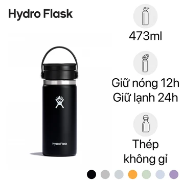 Bình giữ nhiệt Hydro Flask Wide Flex Sip Lid 473ml W16BCX