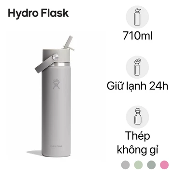 Bình giữ nhiệt Hydro Flask Wide Flex Straw Cap 710ml W24CFS