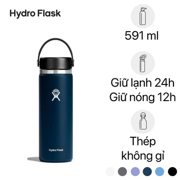 Bình nước giữ nhiệt Hydro Flask Wide Flex Cap 20 OZ (Season 2024)